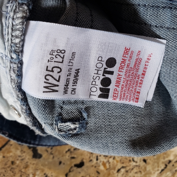 Topshop Jamie high rise skinny crop jeans - Picture 3 of 3